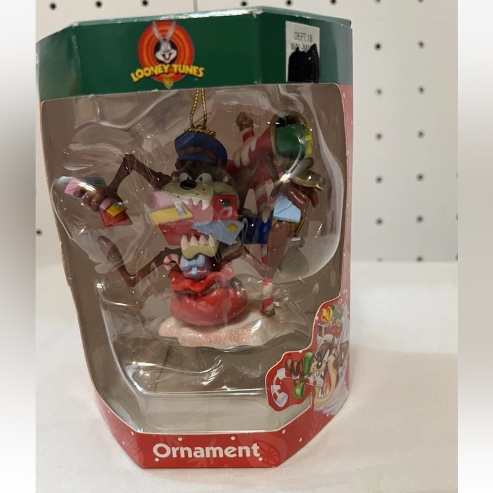 Trevco Looney Tunes Christmas Tree Ornament Tasmanian Vintage 2000